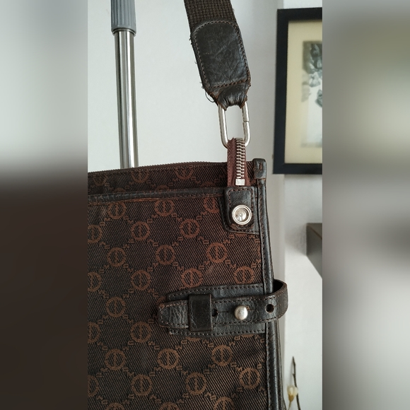 Double.M Milano Messanger Bag ( Canvas and leather mix) - Picture 10 of 17